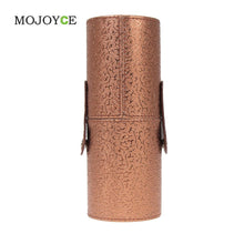 Leather Cosmetic Case Storage Makeup Bags Organizer Brush Tube Holder Cup 1STL ELY
