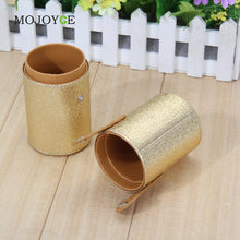 Leather Cosmetic Case Storage Makeup Bags Organizer Brush Tube Holder Cup 1STL ELY