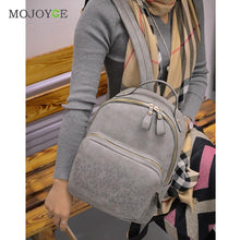Leisure Matte Leather Mochila Feminina Embroidery Abrasive Backpack Women School Bags for Teenagers Bagpack Bolsa Back Pack ELY