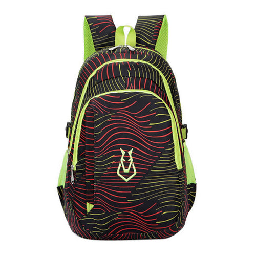 Leisure Zebra Print Students Nylon Travel Backpack School Bag Waterproof Women Men Casual Backpack Rucksack Mochilas Bag Pack ELY