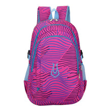 Leisure Zebra Print Students Nylon Travel Backpack School Bag Waterproof Women Men Casual Backpack Rucksack Mochilas Bag Pack ELY