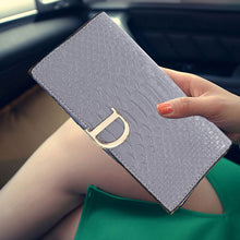 Long Designer Women Wallets Clutch Ladies Leather Purse Handy Bag Card Holder Money Wallets Ladies Wallet Long Purses ELY