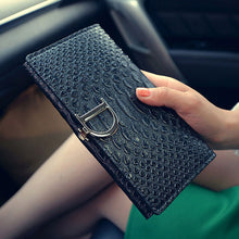 Long Designer Women Wallets Clutch Ladies Leather Purse Handy Bag Card Holder Money Wallets Ladies Wallet Long Purses ELY