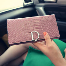 Long Designer Women Wallets Clutch Ladies Leather Purse Handy Bag Card Holder Money Wallets Ladies Wallet Long Purses ELY