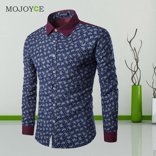 Long Sleeve Slim Fit Dress Shirt Men Shirt Mens Clothing Casual Formal Luxury Men Shirts Brand Clothing Camisas 1STL ELY