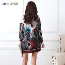 Loose Knitted Cotton Long Tee Shirt Women Colorful Print Blusa Plus Size Long-Sleeved Shirt Crop Top Women Tops ELY