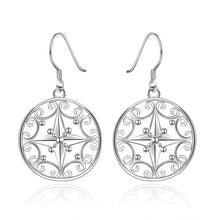silver plated earing silver plated jewelry borth star earring 571 ELY