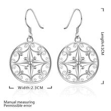 silver plated earing silver plated jewelry borth star earring 571 ELY