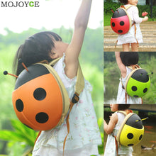 Lovely Cartoon Animal Backpack EVAPU Hard Shell Ladybird Shape Kids Children Schoolbag Bookbag Kid's Schoolbag Backpacks ELY