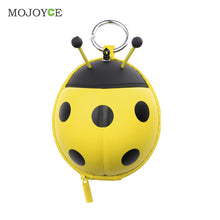 Lovely Cartoon Wallet Coin Bag Card Organizer Keys Holder Pouc (Ladybug) 1STL ELY