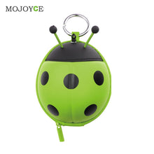 Lovely Cartoon Wallet Coin Bag Card Organizer Keys Holder Pouc (Ladybug) 1STL ELY