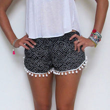 Lovely Women Ladies' Shorts Balls Short Black Red M L XL Casual Party Shorts Festival Shorts ELY