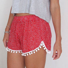 Lovely Women Ladies' Shorts Balls Short Black Red M L XL Casual Party Shorts Festival Shorts ELY