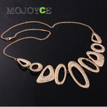 Luxury Exaggerated Water Drop Geometrical Irregular Alloy Choker Necklace 1STL ELY