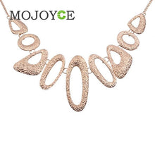 Luxury Exaggerated Water Drop Geometrical Irregular Alloy Choker Necklace 1STL ELY