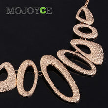 Luxury Exaggerated Water Drop Geometrical Irregular Alloy Choker Necklace 1STL ELY