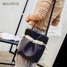 Luxury Handbags Women Bags Designer Bucket Women Leather Handbag Embossed Strips Tassel Shoulder Crossbody Bag Sac a main Bolsos ELY