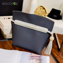 Luxury Handbags Women Bags Designer Bucket Women Leather Handbag Embossed Strips Tassel Shoulder Crossbody Bag Sac a main Bolsos ELY