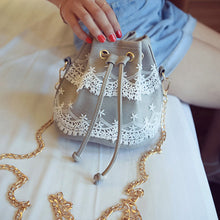 Luxury Handbags Women Bags Designer Clutch Women Messenger Bags Leather Bucket Shoulder Bag Lace Cross Body Bolsa Feminina ELY