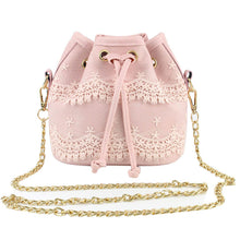 Luxury Handbags Women Bags Designer Clutch Women Messenger Bags Leather Bucket Shoulder Bag Lace Cross Body Bolsa Feminina ELY