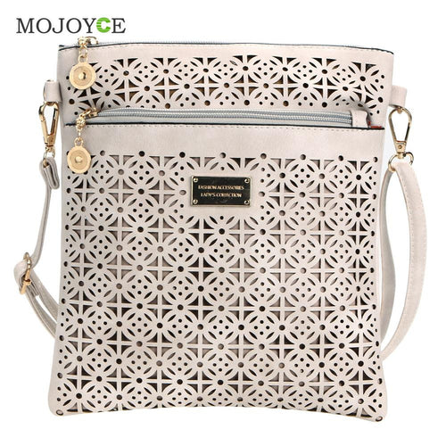 Luxury Handbags Women Bags Designer Hollow Out Women Messenger Bags Shoulder Crossbody Bag Women Leather Handbags Bolsa Feminina ELY