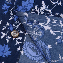 Luxury Men's Long Sleeve Slim Fit Shirt Casual Floral Pattern Slim Stylish Shirts Blouse Men Dress Shirts MLXLXXL ELY