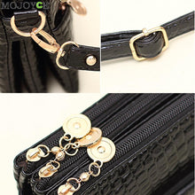 Luxury Shoulder Bags Women Messenger Bag PU Crossbody Bags Satchel Women Leather Handbag Purse Crocodile Simple Handbag Women ELY