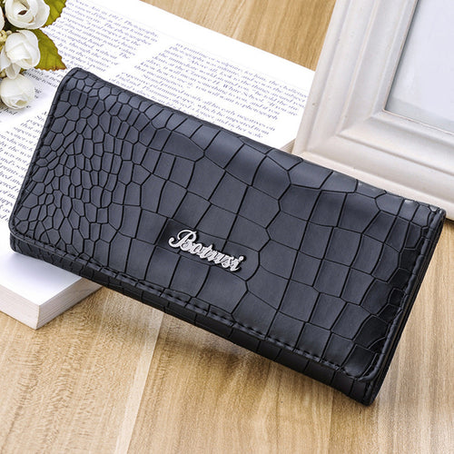 MOJOYCE Brand Handy Long Wallet Women Luxury Leather Wallet Credit Card Holder Money Womens Wallets and Purses Bolsa Feminina ELY