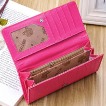 MOJOYCE Brand Handy Long Wallet Women Luxury Leather Wallet Credit Card Holder Money Womens Wallets and Purses Bolsa Feminina ELY