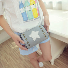 MOJOYCE Star Rivet Catridge Leisure Women Bag PU Leather Women Messenger Bag Shoulder Crossbody Bag Bolsa Feminina ELY