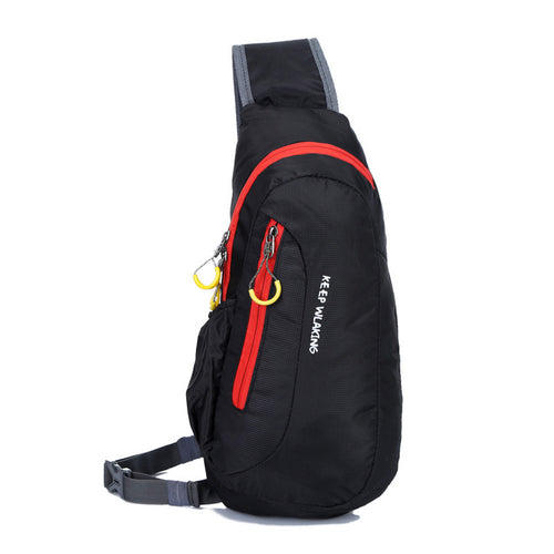 MOJOYCE Nylon Bag Men Waterproof Chest Bags Casual Running Outdoor Diagonal Package Bolsa Tranvel Borse 1STL ELY