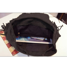 Matte Leather Tassel Backpack Women School Bags for Teenagers Backpacks for Teenage Girls Leather Backpack Mochila Feminina ELY