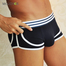Men Boxer Shorts Body Sculpting Modal Underwear Boxer Shorts Breathable Panties Bulge Pouch Soft Low-waist Underpants M-2XL1STL ELY