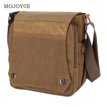 Men Canvas Bag Handbag Tote Shoulder Bag Khaki Shoulder Crossbody Bag Large Capacity Totes for Travel Rucksack ELY