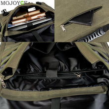 Men Fasion Multilayer Hanbag Shoulder Crossbody Bag Men Brand Travel Shoulder Messenger Bag Bucket Canvas Bags Large Capacity ELY