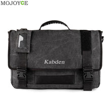 Men Fasion Multilayer Hanbag Shoulder Crossbody Bag Men Brand Travel Shoulder Messenger Bag Bucket Canvas Bags Large Capacity ELY