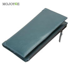 Men Leather Long Fasion Zipper Wallet Credit Card Purse 1STL ELY