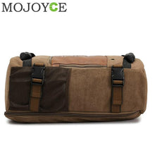 Men Multipurpose Large Shoulder Bag Canvas Backpack Dark Khaki Famous Mens Tote Bags Military Army Travel Men Large Bag ELY