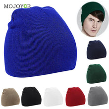 Men Women Gorros Beanie Hat Knitted Warm Wooly Unsex Mens Ladies Ski Skull Cap Hat for Women Gorro Knit Cap ELY