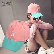 Men Women Strapback Snapback Baseball Cap Adjustable Trucker Curved Hat Women Men Faux Suede Brim Plain Blank Snapback Cap ELY