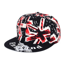 Men Women UK Flag England Baseball Cap Visor Hat Adjustable Baseball Visor Snapback Hat ELY
