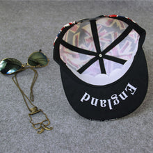 Men Women UK Flag England Baseball Cap Visor Hat Adjustable Baseball Visor Snapback Hat ELY