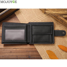 Men's Leather Cowhide Bifold Wallet ID Credit Card Holder Purse 1STL ELY