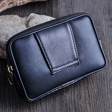 Men's Leather Clutch Pockets Wallet Bifold Business Credit Card Holder Packs Bolso Leather Waist Bag Clutches Wallet ELY