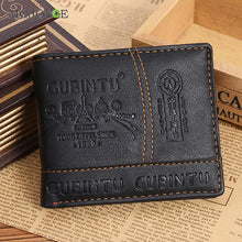 Mens Leather Wallets Bifold Wallet Pockets Credit/ID Card Receipt Holder Coin Purse Card Holder Multi position wallet Coin Purse ELY