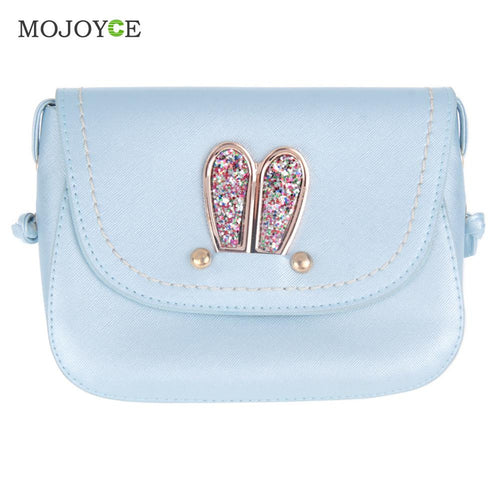 Mini Leather Women Bag Rabbit Ears Women Messenger Bags Handbags Women Famous Brands Flap Shoulder Crossbody Bags Bolsa Feminina ELY