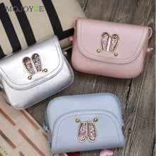 Mini Leather Women Bag Rabbit Ears Women Messenger Bags Handbags Women Famous Brands Flap Shoulder Crossbody Bags Bolsa Feminina ELY