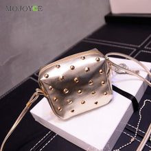 Mini Rivet Women Bags Vintage Women Messenger Bags Shoulder Wpmen Leather Handbag Crossbody Bag PU Clutch Bolsa Feminina ELY