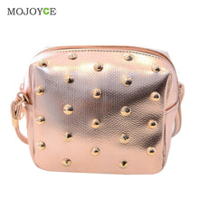 Mini Rivet Women Bags Vintage Women Messenger Bags Shoulder Wpmen Leather Handbag Crossbody Bag PU Clutch Bolsa Feminina ELY