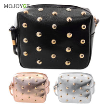 Mini Rivet Women Bags Vintage Women Messenger Bags Shoulder Wpmen Leather Handbag Crossbody Bag PU Clutch Bolsa Feminina ELY